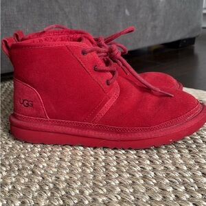 UGG Men’s Red Suede Boots